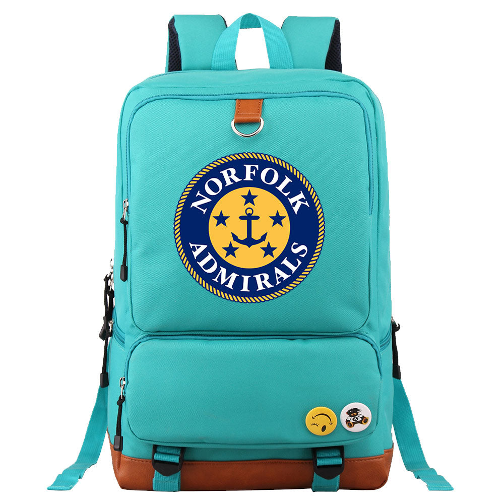 Norfolk Admirals Proof Backpack NoteBook Laptop School Bag