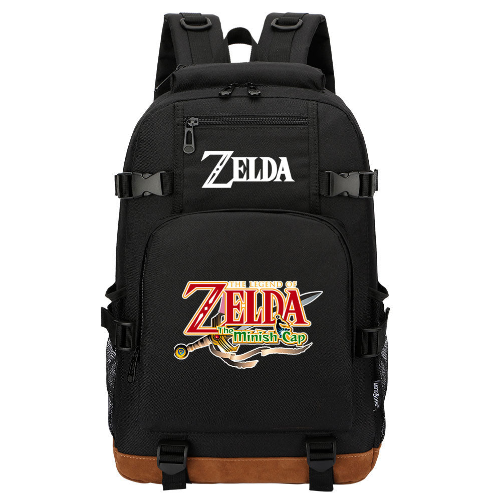 Zelda Waterproof Backpack School Notebook Travel Bag