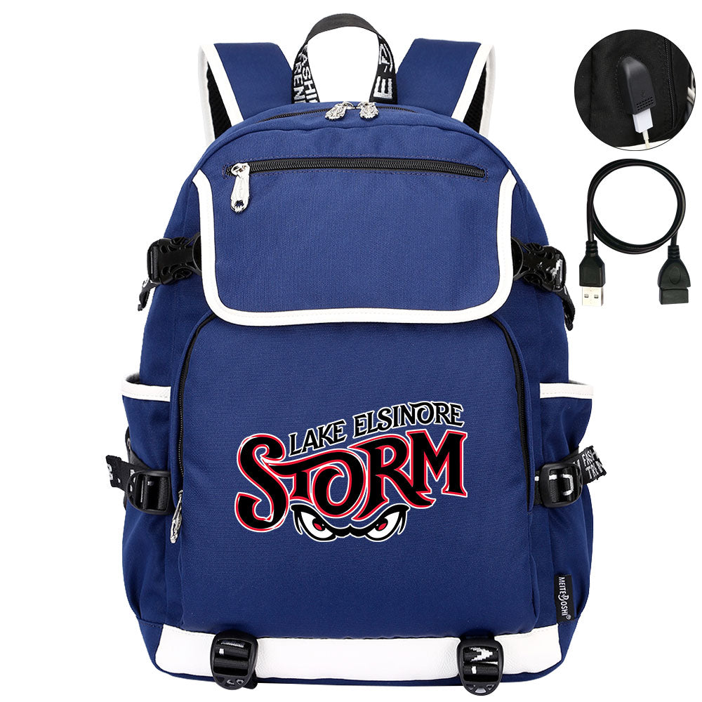 Lake Elsinore Storm Backpack School Notebook Travel Bags