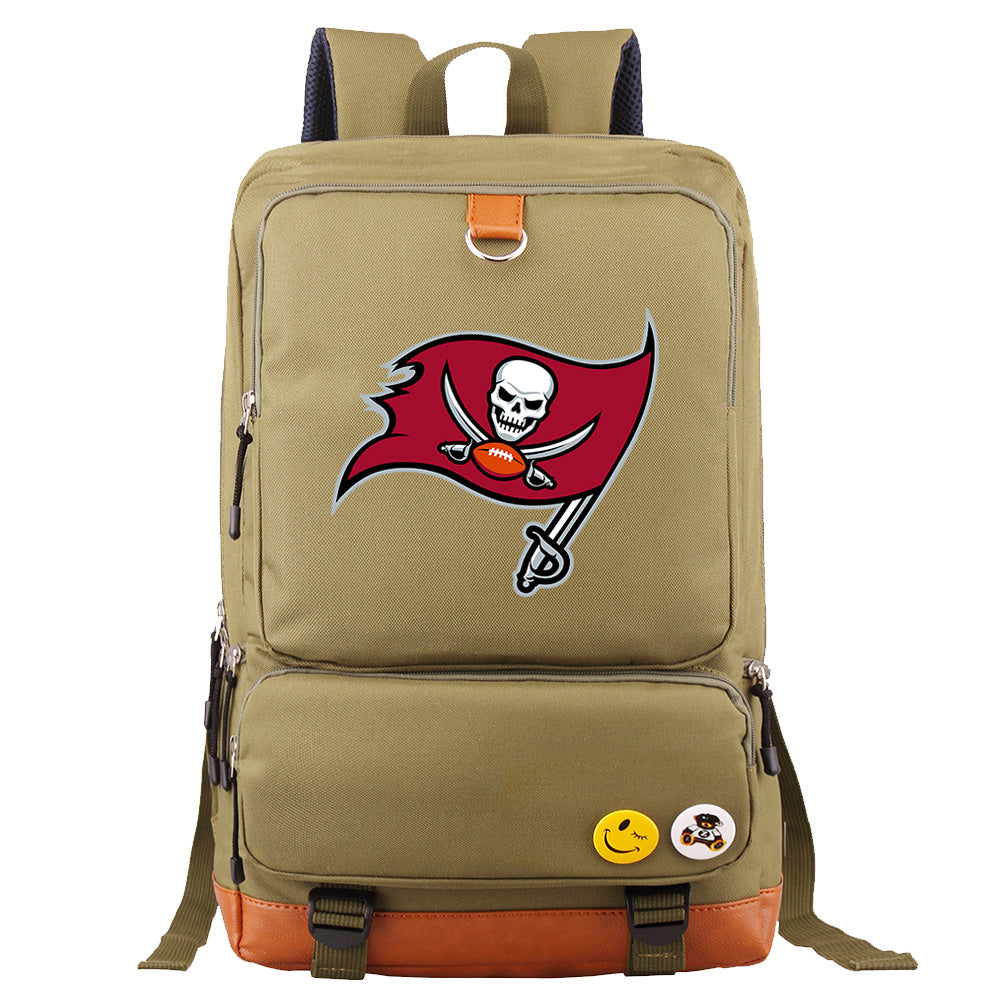 Tampa Bay Buccaneers Football Team Rugby Proof Backpack NoteBook Laptop School Bag