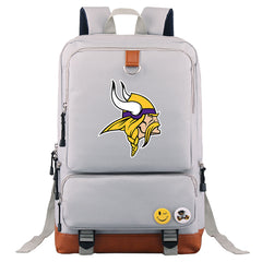 Minnesota Vikings Football Team Rugby Proof Backpack NoteBook Laptop School Bag