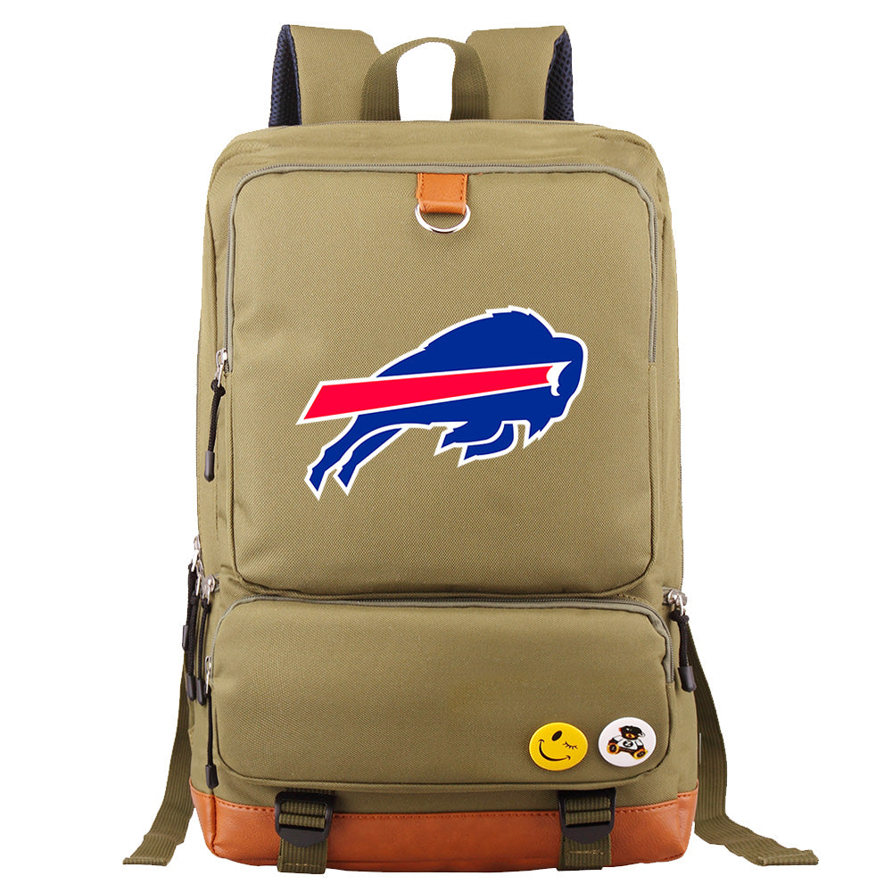 Buffalo Bills Football Team Rugby Proof Backpack NoteBook Laptop School Bag