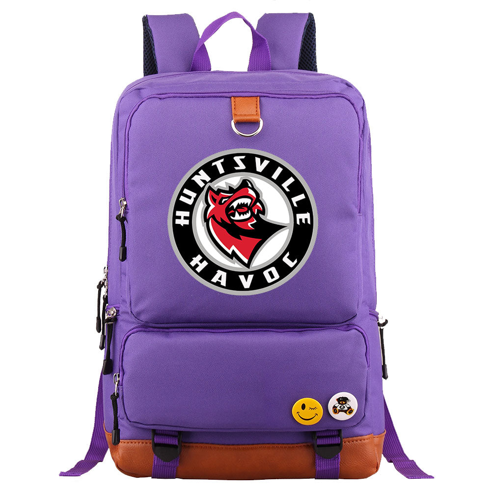 Huntsville Havoc Hockey Team Proof Backpack NoteBook Laptop School Bag