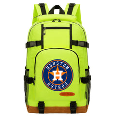 Houston Astros Waterproof Backpack School Notebook Travel Bag
