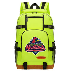 Memphis Redbirds Waterproof Backpack School Notebook Travel Bag