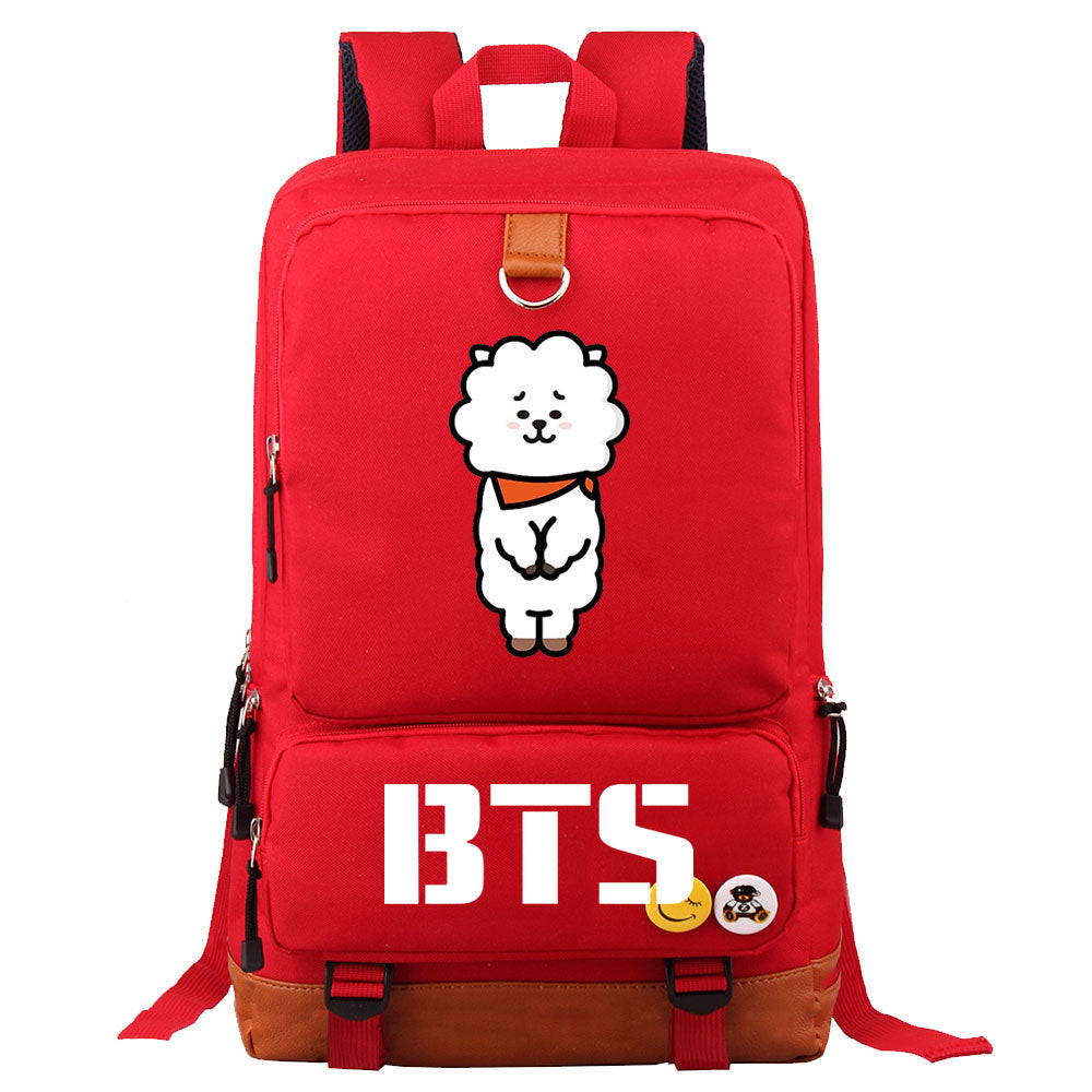 BTS RJ Proof Backpack NoteBook Laptop School Bag