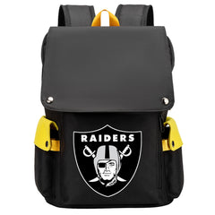 Oakland Raiders Football Team Rugby Laptop Backpack Oxford School Bag