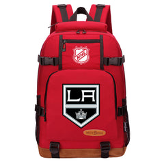 Los Angeles Kings Hockey League Waterproof Backpack School Notebook Travel Bag