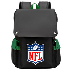 Football Team Rugby Laptop Backpack Oxford School Bag