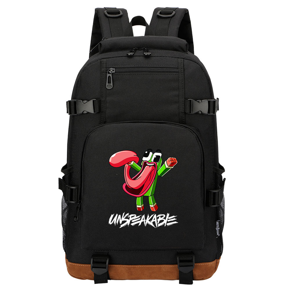 Game Unspeakable Frog Waterproof Backpack School Notebook Travel Bag