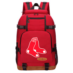 Boston Red Sox Waterproof Backpack School Notebook Travel Bag