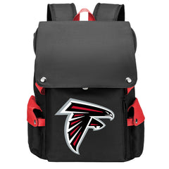 Atlanta Falcons Football Team Rugby Laptop Backpack Oxford School Bag
