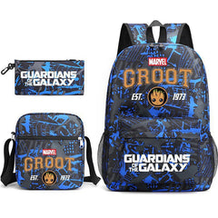 Groot School Backpack Shoulder Bag Pencil Bags 3pcs Set
