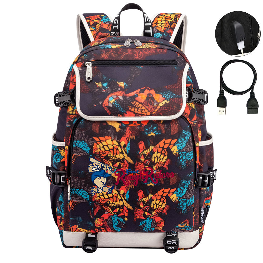 Frisco RoughRiders Backpack School Notebook Travel Bags