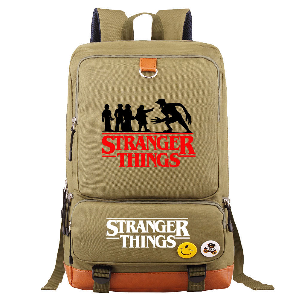 Strangers Things Proof Backpack NoteBook Laptop School Bag