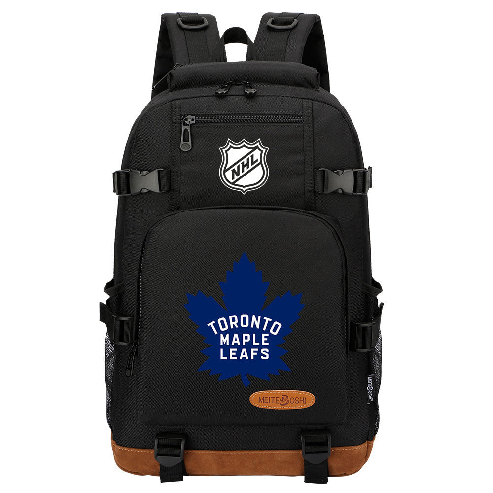 Toronto Maple Leafs Hockey League  Waterproof Backpack School Notebook Travel Bag