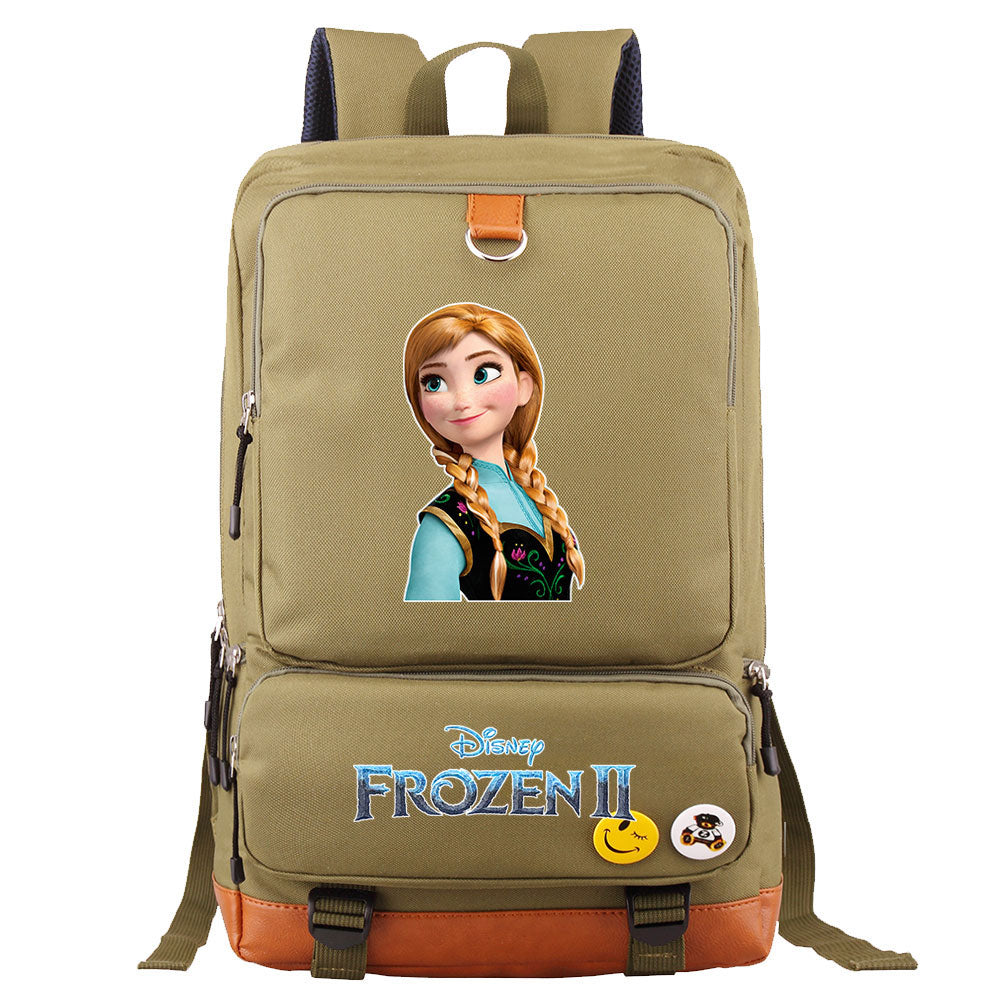 Frozen Elsa Anna Proof Backpack NoteBook Laptop School Bag