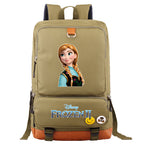Frozen Elsa Anna Proof Backpack NoteBook Laptop School Bag