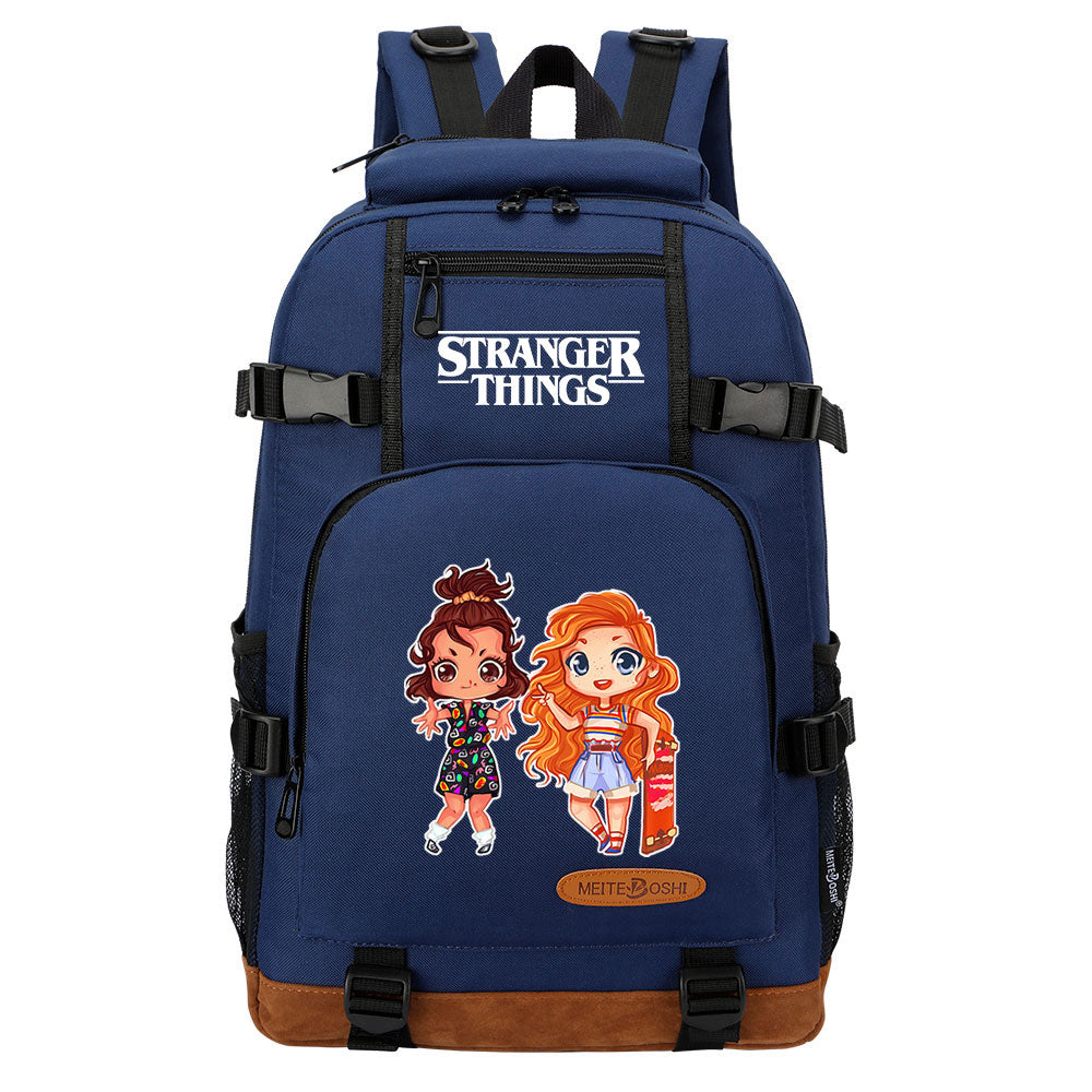 Strangers Things Max Mayfield Waterproof Backpack School Notebook Travel Bag