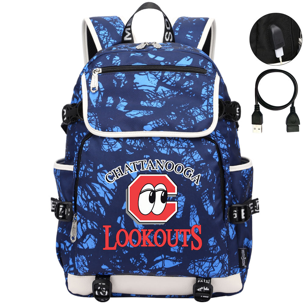 Chattanooga Lookouts Backpack School Notebook Travel Bags