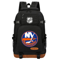 New York Islanders Hockey League  Waterproof Backpack School Notebook Travel Bag