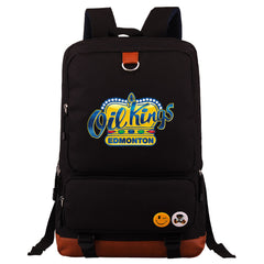 Edmonton Oil Kings Hockey Team Proof Backpack NoteBook Laptop School Bag