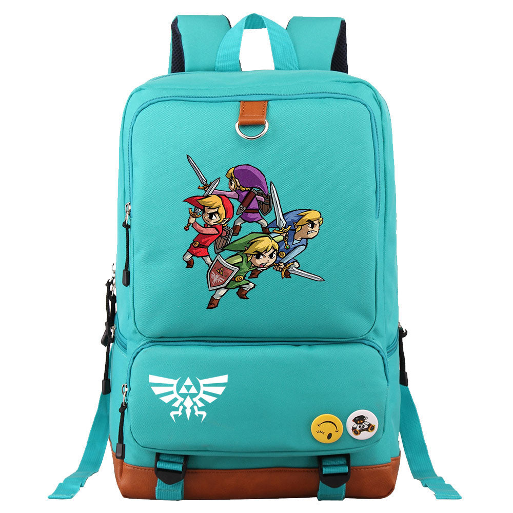 Zelda Proof Backpack NoteBook Laptop School Bag