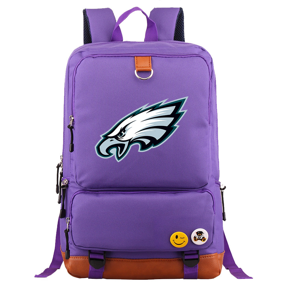 Philadelphia Eagles Football Team Rugby Proof Backpack NoteBook Laptop School Bag