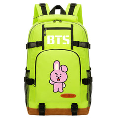 Kpop BTS Cooky JK Waterproof Backpack School Notebook Travel Bag