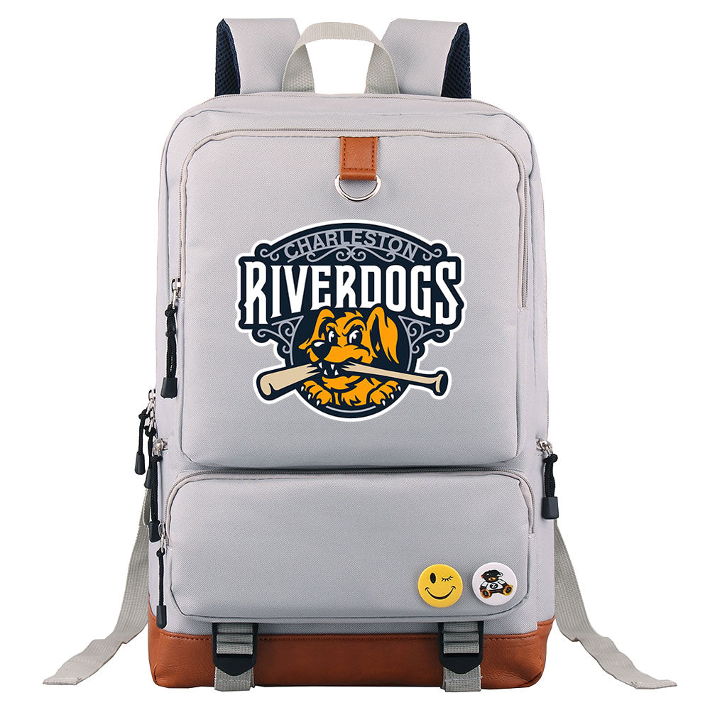 Charleston RiverDogs Water Proof Backpack NoteBook Laptop School Bag