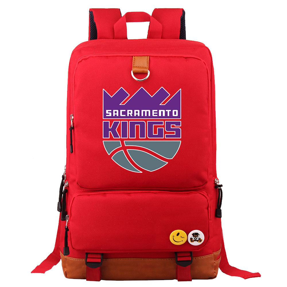 Sacramento Kings Water Proof Backpack NoteBook Laptop School Bag