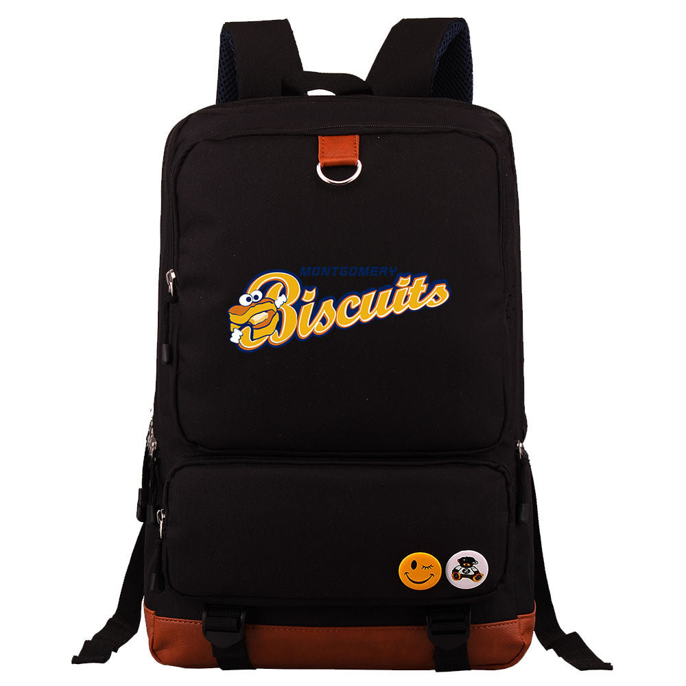 Montgomery Biscuits Proof Backpack NoteBook Laptop School Bag