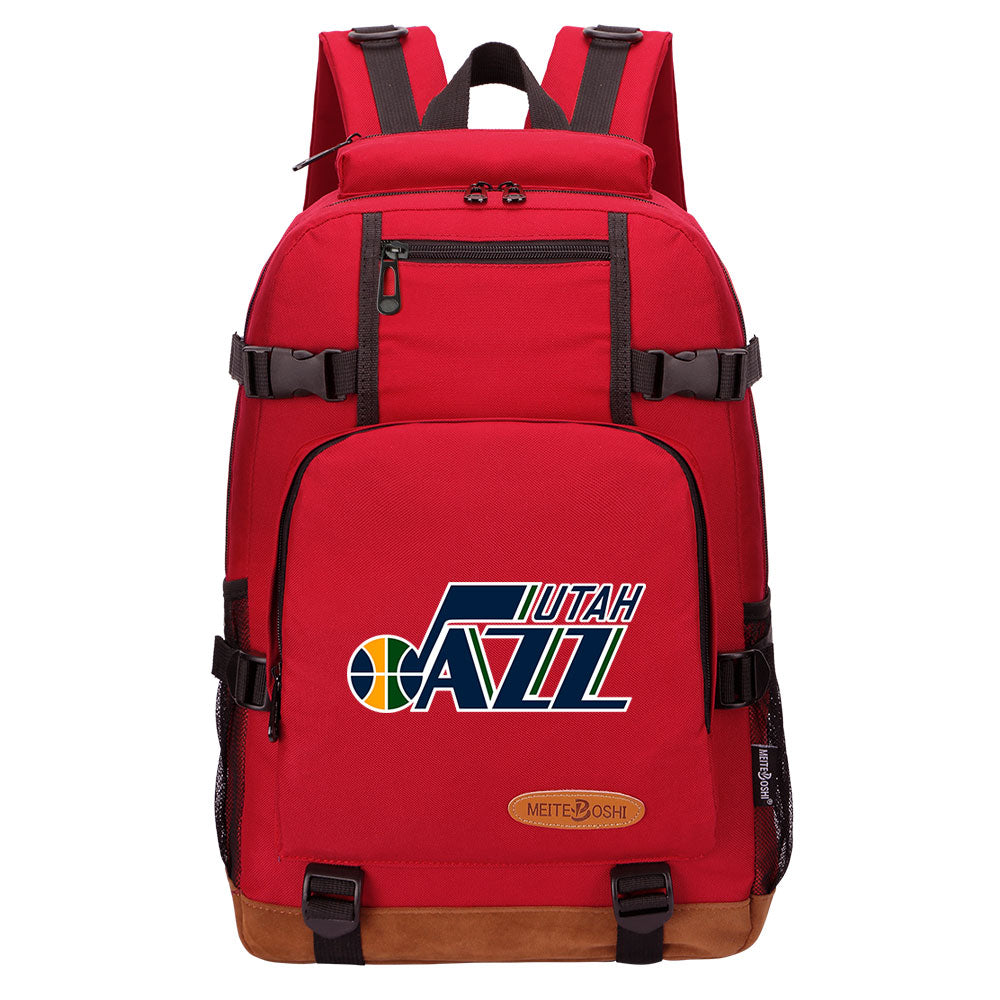 Utah Jazz Waterproof Backpack School Notebook Travel Bag