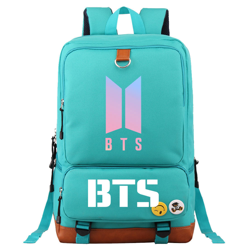 BTS Proof Backpack NoteBook Laptop School Bag