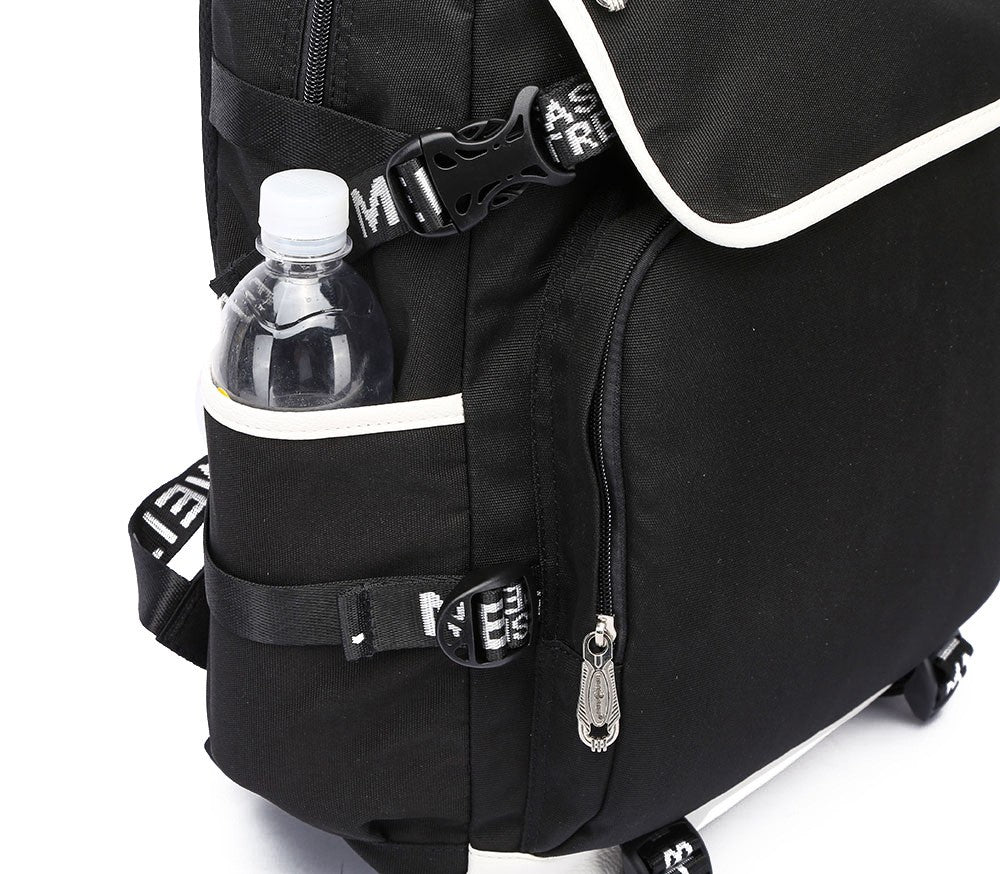 Los Angeles Lakers Backpack School Notebook Travel Bags