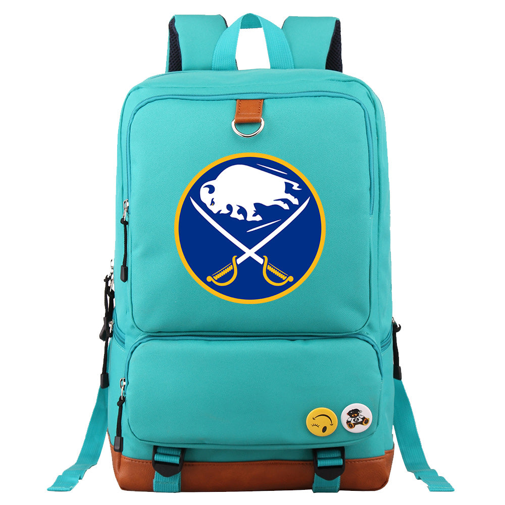 Buffalo Sabres Hockey Team Proof Backpack NoteBook Laptop School Bag