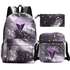 Golden State Valkyries Basketball School Backpack Shoulder Bag Pencil Bags 3pcs Set