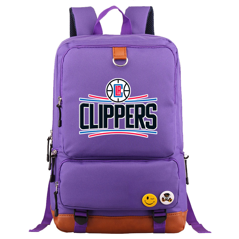 Los Angeles Clippers Water Proof Backpack NoteBook Laptop School Bag