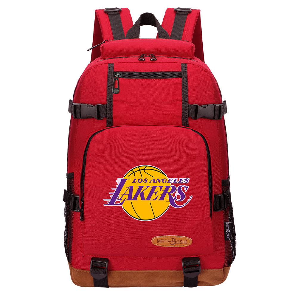 Los Angeles Lakers Waterproof Backpack School Notebook Travel Bag