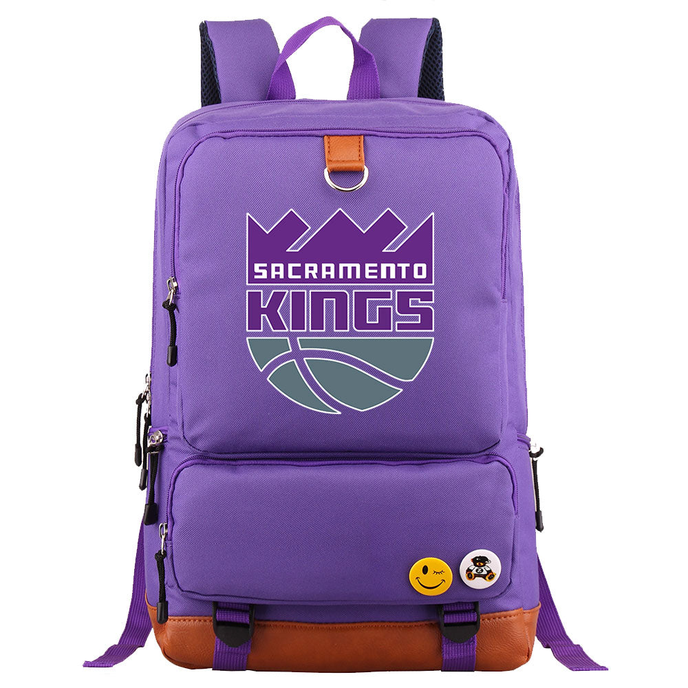 Sacramento Kings Water Proof Backpack NoteBook Laptop School Bag