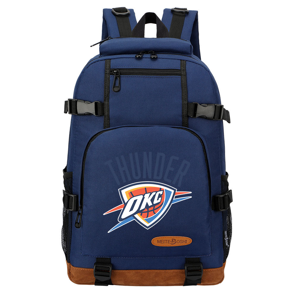 Oklahoma City Thunder Waterproof Backpack School Notebook Travel Bag
