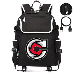 Cincinnati Cyclones Hockey League Backpack School Notebook Travel Bag
