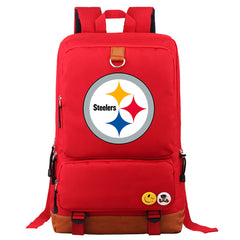Pittsburgh Steelers Football Team Rugby Proof Backpack NoteBook Laptop School Bag