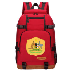 Australia National Football Team Waterproof Backpack School Notebook Travel Bag