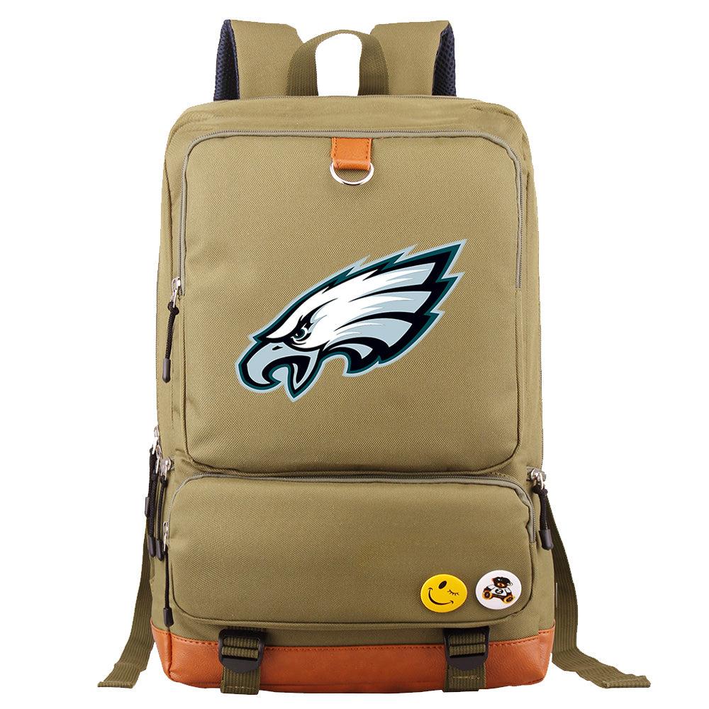 Philadelphia Eagles Football Team Rugby Proof Backpack NoteBook Laptop School Bag