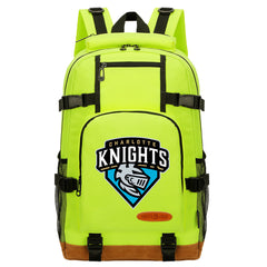 Charlotte Knights Waterproof Backpack School Notebook Travel Bag