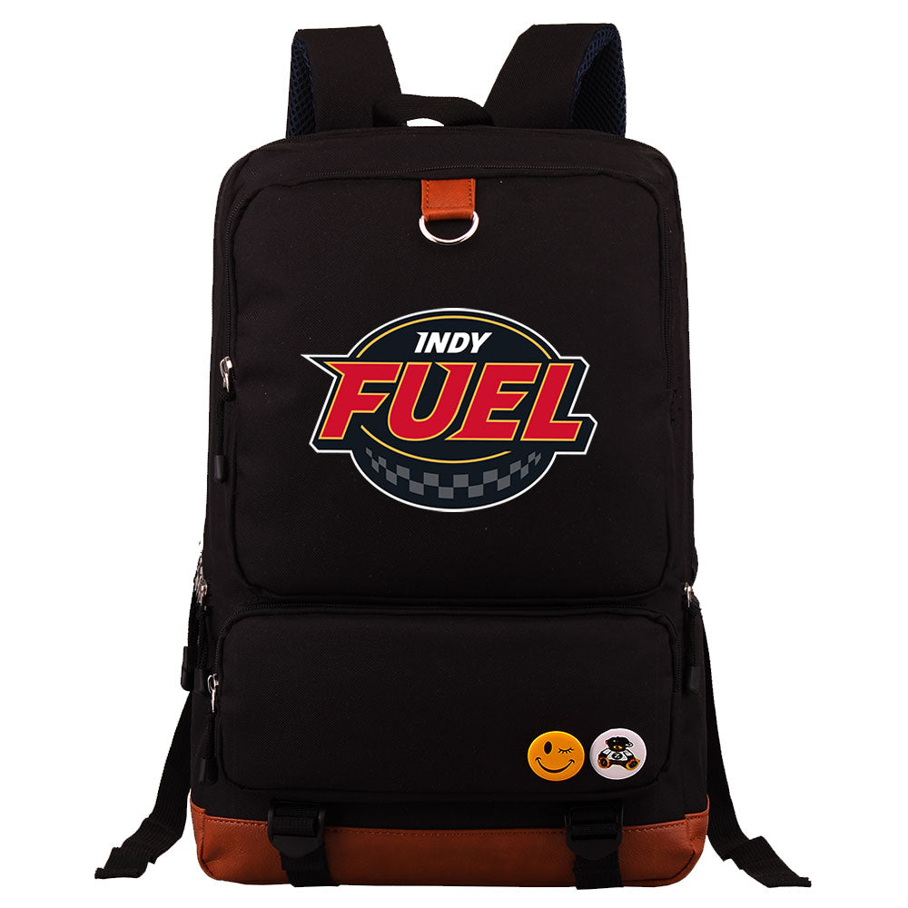 Indy Fuel Hockey Team Proof Backpack NoteBook Laptop School Bag