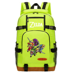 Zelda Waterproof Backpack School Notebook Travel Bag