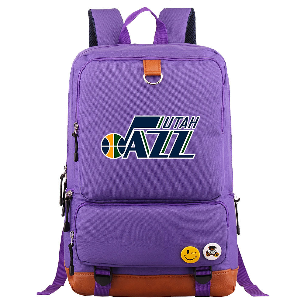 Utah Jazz Water Proof Backpack NoteBook Laptop School Bag