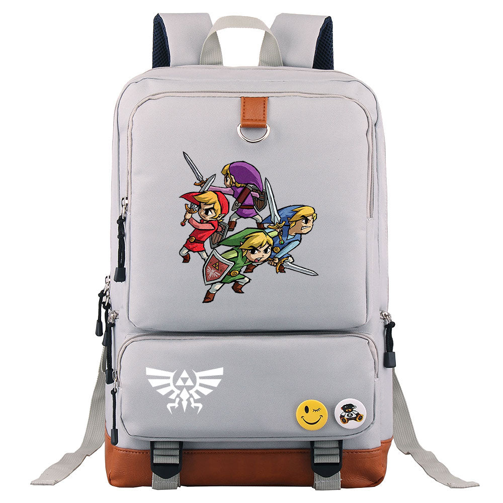 Zelda Proof Backpack NoteBook Laptop School Bag